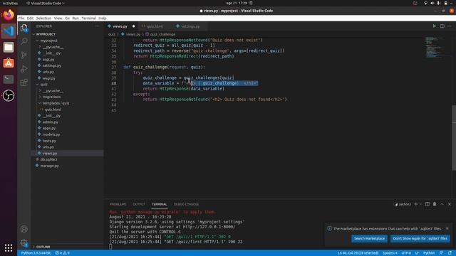 #13 Django 3 Tutorial | Adding & Registering Templates смотреть онлайн
