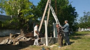 Установка еврозабора своими руками.  Наш способ монтажа плит