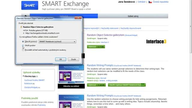 SMART Notebook 11 Návod pro tvorbu aktivity Random Object Selector - česky смотреть онлайн