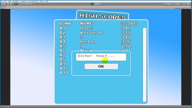 1. Unity tutorial: High score with SQLite - Intro смотреть онлайн