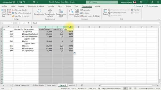 Cómo crear MACROS en Excel (es súper fácil...) ?? Tutorial 2023 смотреть онлайн