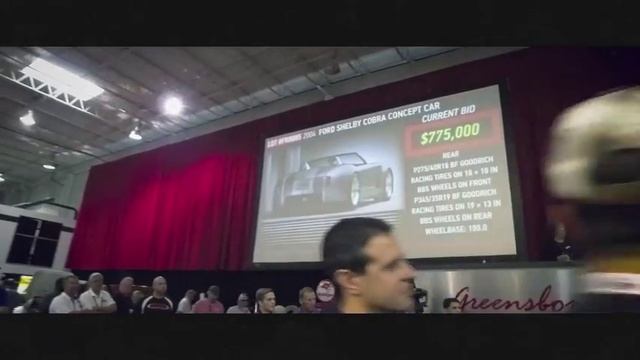 Shelby Cobra Concept 2017 GAA Auction смотреть онлайн
