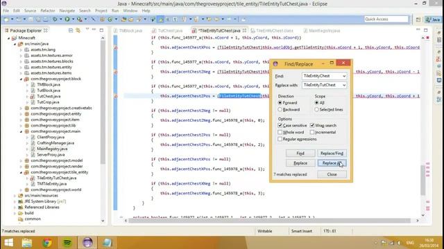 Minecraft forge modding 1.7.X - Custom Chest смотреть онлайн