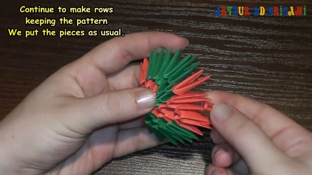 How to make a paper Easter egg (fir-cone). 3D origami tutorial смотреть онлайн