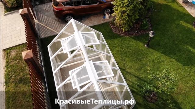 Теплица из стекла в викторианском стиле смотреть онлайн