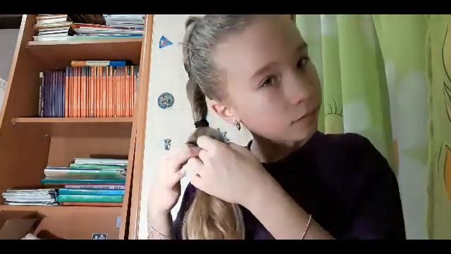 4 простых причёски в школу♡///МИСС ДИАНА смотреть онлайн