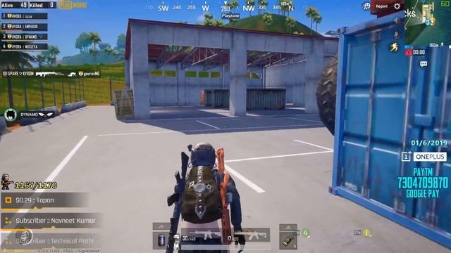 PUBG MOBILE LIVE WITH DYNAMO | BAD INTERNET BUT STILL TRYING FOR CHICKEN DINNER смотреть онлайн