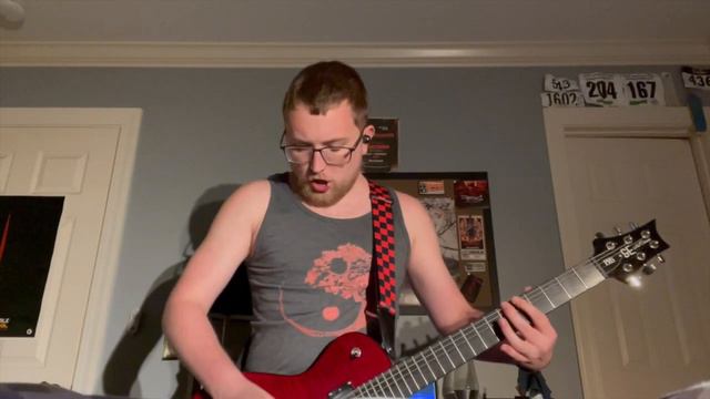 Lord Of The Lost "Priest" Guitar Cover (Tabs In Description) смотреть онлайн