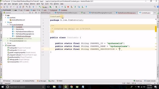 #1 Firebase Cloud Messaging Tutorial for Android - Registration Token Method смотреть онлайн