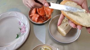 Бутерброды С Красной Рыбой! Бутерброды На Праздничный Стол! Закуска С Красной Рыбой!