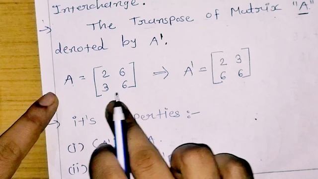 7 #type of Matrix part -2(singular, Transpose & triangular Matrix)| Hindi tutorial смотреть онлайн