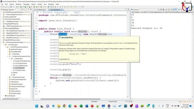 Part 18 | Stack VS Vector #java #javaprogramming #collectionframework смотреть онлайн