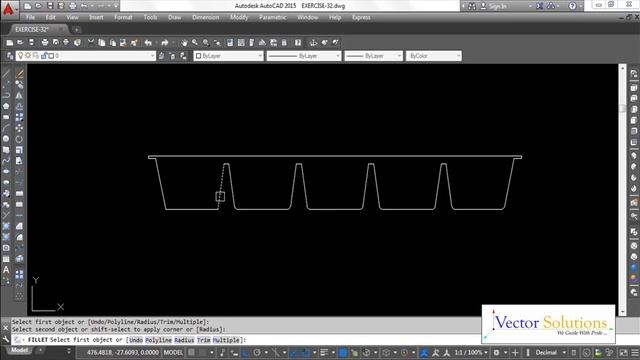 CAD CAM Tutorial for Ice Tray in AutoCAD смотреть онлайн