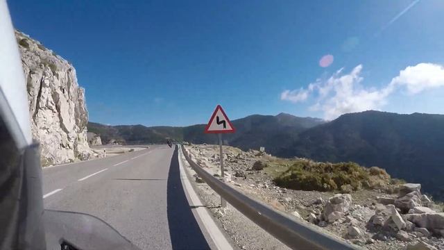Дорога A-397, мото-"мекка" на юге Испании смотреть онлайн