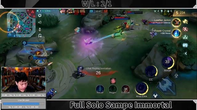 MASIH MENCOBA SPAM AURORA !! - MLBB INDONESIA! смотреть онлайн