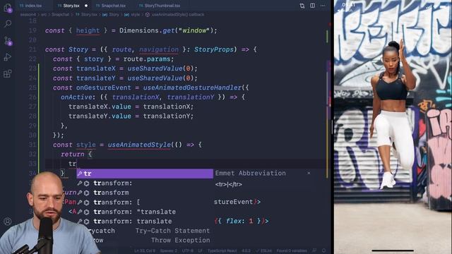 Snapchat Shared Transitions - “Can it be done in React Native?” смотреть онлайн