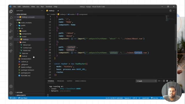 11. Vue Router смотреть онлайн