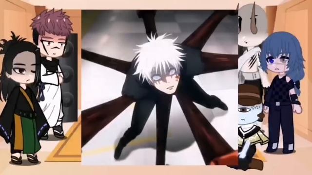 Jujutsu Kaisen Villains React to Gojo | Gacha Club смотреть онлайн