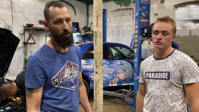 Раздули Subaru /уничтожение поршневой группы / новая турбина / дымовая Subaru смотреть онлайн