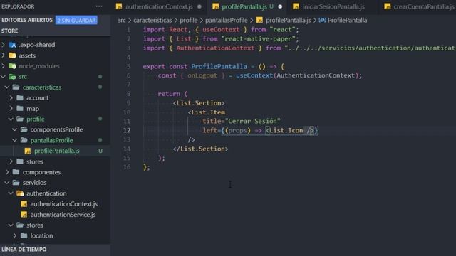 29) Cerrar Sesión en React Native смотреть онлайн