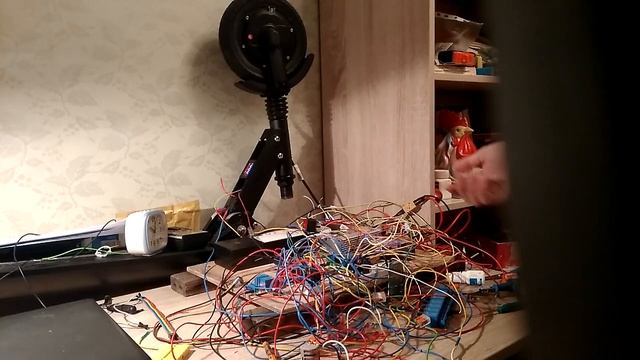 Arduino UNO + Мотор-колесо