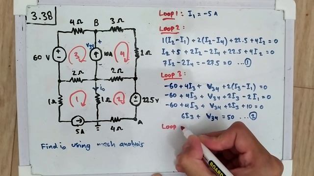 Problem 3.38 Fundamental of Electric Circuits (Alexander/Sadiku) 5th Edition смотреть онлайн