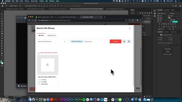 Day 4: Photoshop 2020 LIVE - Designing a hoodie and apparel for a new brand смотреть онлайн