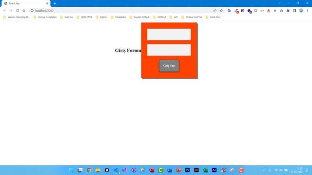 ⚛️ React Basit Projeler Serisi - React Login Page Tasarımı(React Props-Component Yapısı)#1 смотреть онлайн