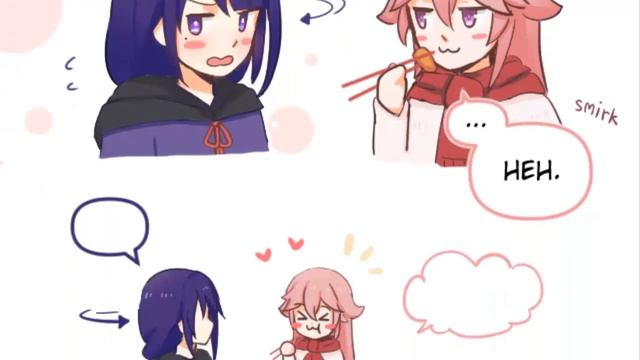 WHAT IS YAE MIKO DOING TO RAIDEN!? смотреть онлайн