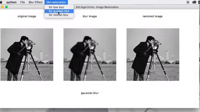 The demo for em algorithm for image restoration смотреть онлайн