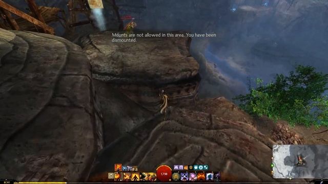 Guild Wars 2 Daily Jumping Puzzle Shortcut - King Jalis's Refuge смотреть онлайн