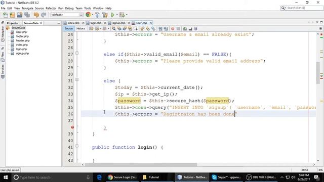 PHP & MySQL Tutorial | Secure Login & Signup System смотреть онлайн