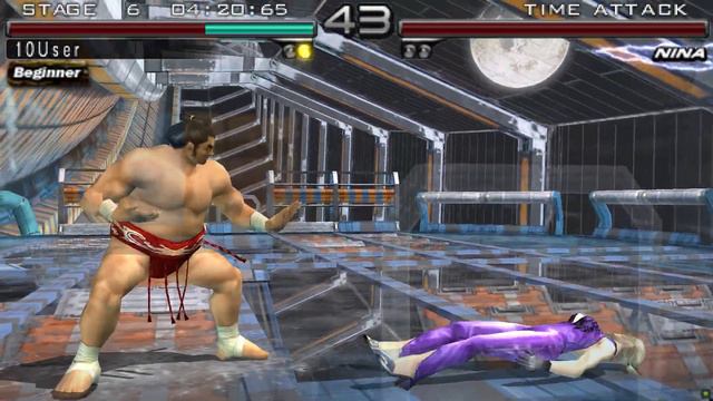Tekken: Dark Resurrection Time Attack - Ganryu (PPSSPP) смотреть онлайн