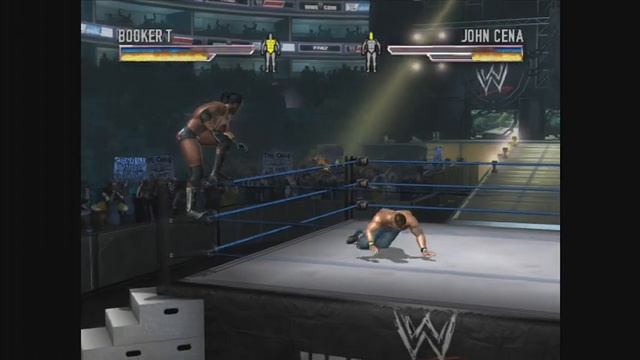 WWE Wrestlemania 21 Xbox Matches Booker T Vs John Cena