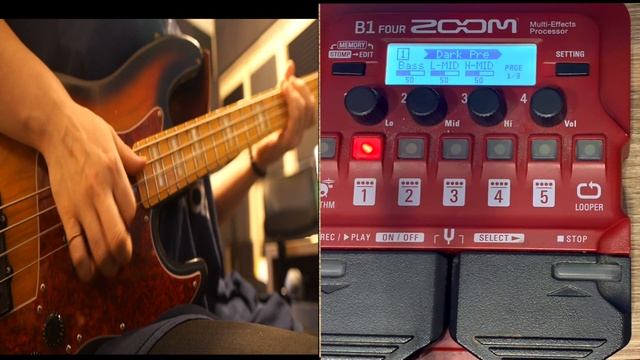 【コスパ神】エフェクターデビューはこれで決まり！？ZOOM B1 fourを紹介！！！ смотреть онлайн