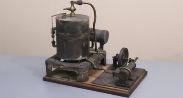 Реставрация паровой машины Науманна 1929 года выпуска