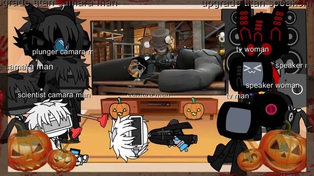 Skibidi toilet characters reacts to skibidi toilet multiverse season 02 all episodes Happy Hallowee смотреть онлайн