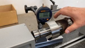 Измерение радиального биения быстроходного вала