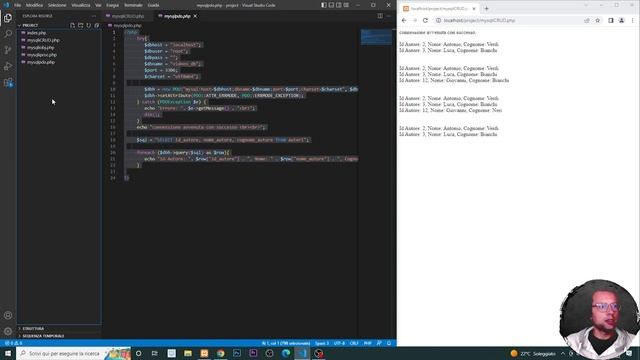 PHP CORSO ITA - PHP CRUD TUTORIAL (MySQLi + PDO) смотреть онлайн