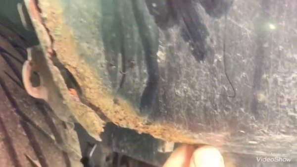 Где ржавеет lx470.