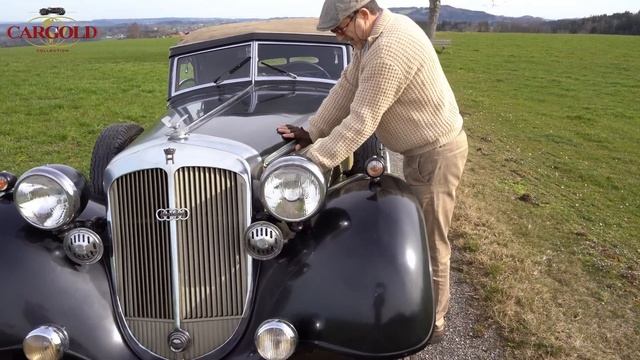 Horch 853 A Sport Cabriolet, 1937, Fast 100 Jahre alt und völlig Original erhalten! Sensationell! смотреть онлайн