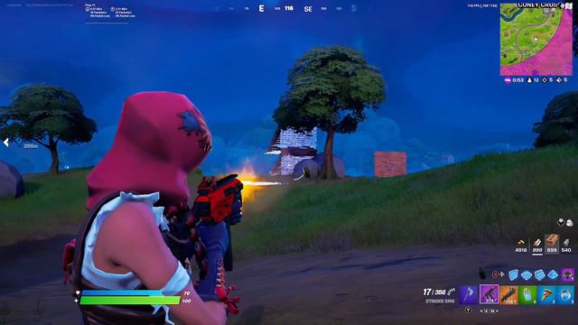 FABLE SKIN+LEVIATHAN AXE FORTNITE Solo Gameplay #EpicPartner