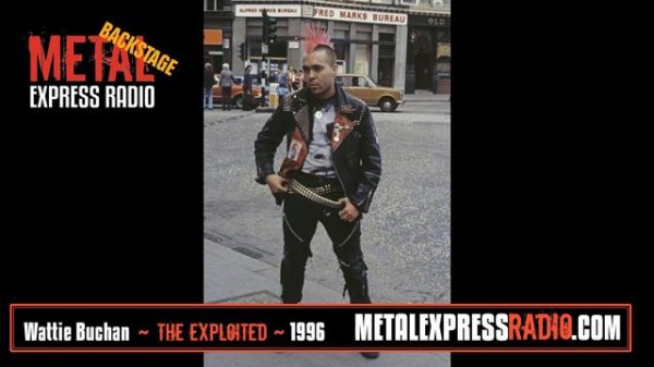 Flashback Interview (1996): The Exploited vocalist Wattie Buchan about releasing "Beat the Bastards