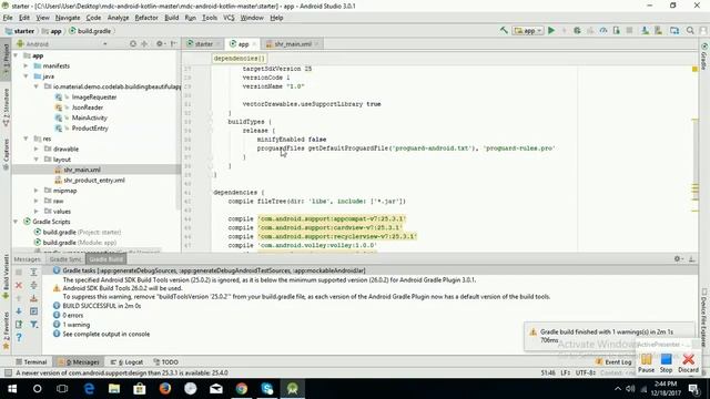 Building Beautiful Apps Faster with Material Components on Android Kotlin part 1 смотреть онлайн