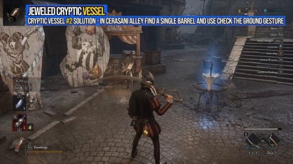 Jeweled Cryptic Vessel Solution Lies of P