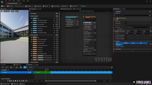 UE5 l Sparkling Particle l Niagara VFX Tutorial l Unreal Engine 5 смотреть онлайн
