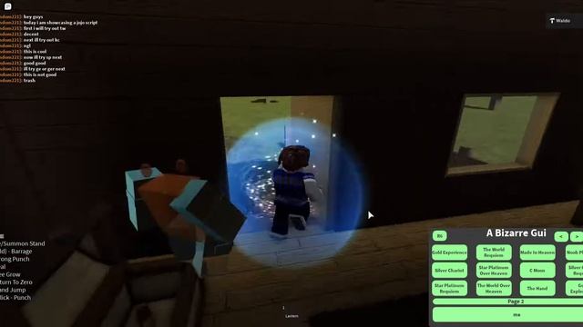 JoJo Script for roblox смотреть онлайн