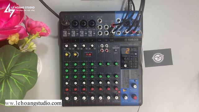LHS | Hướng Dẫn Chỉnh Mixer YAMAHA MG10XU Hay Nhất Để Thu Âm, Livestream, Karaoke | Lê Hoàng Studio смотреть онлайн