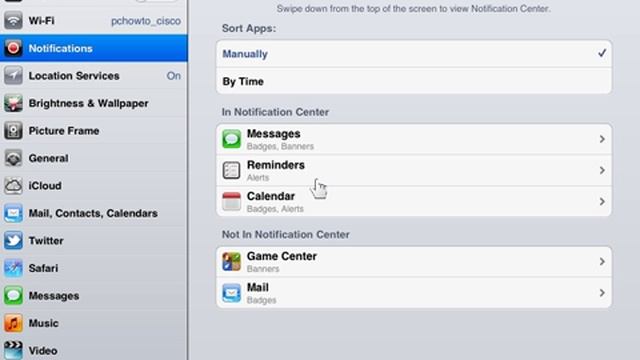 Apple IPad Select A Cookie Option