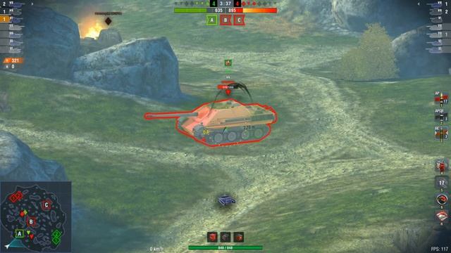 WOT Blitz Climbing Like a Hellcat \\ High-Octane Fuel in Mad Games смотреть онлайн